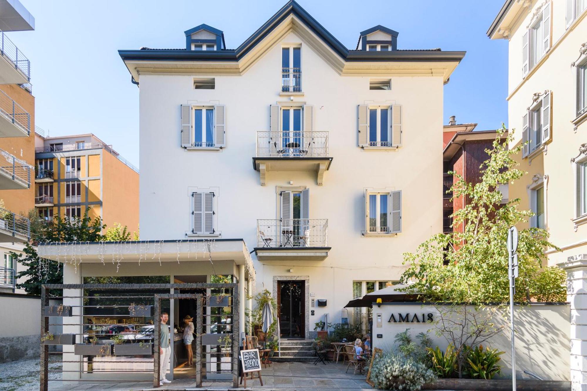 Appartamento Historical Center - Free Parking And Private Terrace Côme Esterno foto